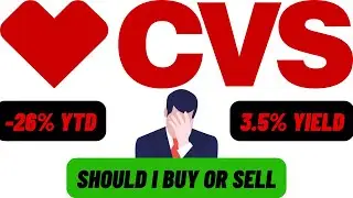CVS DOWN 26% YTD! | Time To BUY CVS Health Yielding 3.5%? | CVS Stock Analysis! |