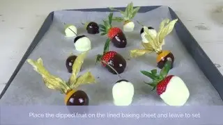 Bake Club presents: How to dip fruit in chocolate