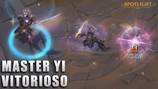 Master Yi Vitorioso - Skin Spotlight PREVIA