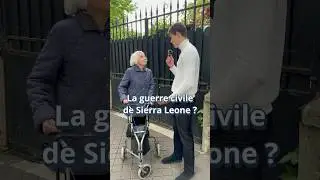 Danielle 92 ans, &eacute;tait expatri&eacute;e pendant la guerre civile de Sierra Leone #microtrottoir #senior