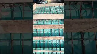 Stair Slab Reinforcement #stairs #staircase #stairdesign #stairconstruction #reinforcement #shorts