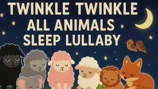 . Twinkle Twinkle Little Star 🌟 | All Animals Sleep Song | Baby Lullaby