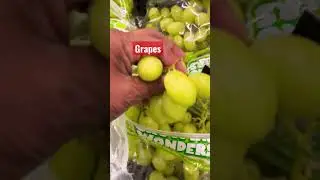 Grapes only the amount I need  #fruit #grapes #momentswithmyra #softspoken #voiceover #shopping #fyp