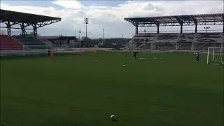 DÜZCESPOR KALECİ ANTRENMANI-GERİ PAS YÖNLENDİRME,OYUN KURMA ÇALIŞMASI. 2022-2023