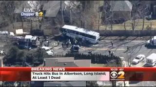 1 Dead After Bus Crash On Long Island