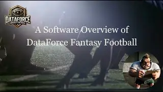 DataForce Fantasy Football Software Overview