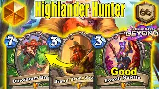 The Legendary Highlander Control Hunter Deck is Back in 2025 At The Great Dark Beyond | Hearthstone