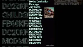 MechaDominationRampage Codes  