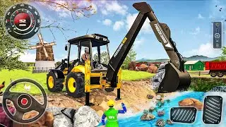 Road Construction Jcb 3D - Excavator Loading Simulator - Android GamePlay