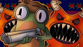 2 VERY WEIRD HORROR GAMES ( Dont Look Behind + Frog Legs )