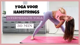 Vinyasa Yoga Flow voor de Hamstrings  |  30 min Dynamische Yoga (Intermediate)