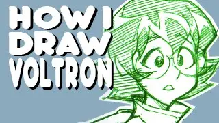 How I Draw Voltron - Pidge