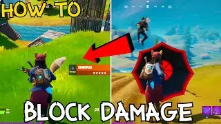 BLOCK DAMAGE with a KINGSMAN (Fortnite)