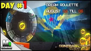 Contract Wars Client - I WON 1000GP (NEW Dream Roulette)