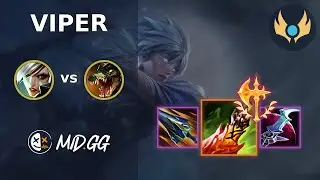 MID.GG: [ Viper ] Riven TOP vs Renekton | NA CHALLENGER | LOL Season 2025