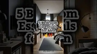 5 Bedroom Essentials for Men☝️‼️
