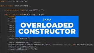 Getter for Overloaded Constructor  in Java - 2018 - (Tutorial )
