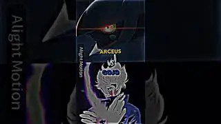ARCEUS VS ANIME CHARACTERS #SHORTS#POKEMON#OTAKU#VIRAL@POKEFAN6033