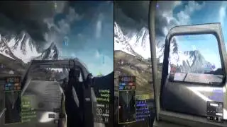 Battlefield 4 Altai Range Split Screen