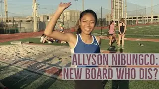 Allyson Nibungco Triple Jump Progression