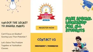 Student Session at Yashodhan Classes | From Low Marks to Right Guidance
