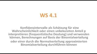 WS 4.1 – Konfidenzintervall – NEU