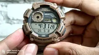 NEW MODEL 2023 CASIO ORIGINAL FISHING GEAR WS-1500H JAM KAKI PANCING SIZE XL