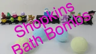 Shopkins Bath Bombs Fizzies Round 4 With Shoutouts