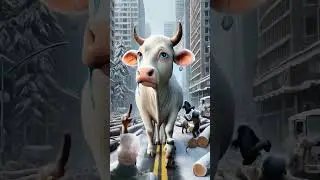 The Cow and The Monkey: A Fable About Hard Work & Laziness