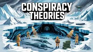 Conspiracy Theories | The Secrets Hidden In Antarctica | Black Screen With Rain