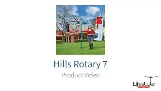 Hills Rotary 7 Foldown Clothesline FD88002 Product Video