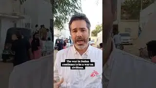 BREAKING in Sudan: Market in Omdurman hit.&nbsp;MSF&rsquo;s Chris Lockyear speaks from Al Nao hospital. #news