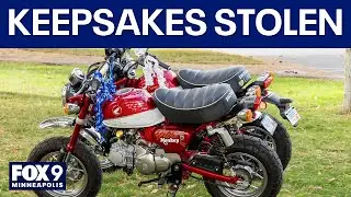 Couple's unique wedding motorcycles stolen, reward offered