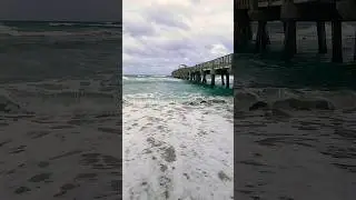 Amazing Atlantic Ocean 🏖 Lake Worth Beach Pier, Florida, USA 🗽 #Florida #usa #ocean #atlanticocean