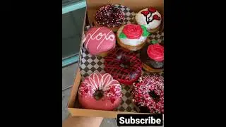 Donut making&decoration🥯satisfyingfood#short#donutmaking#donut#satisfying#viralshort