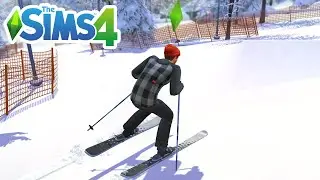 How To Go Skiing - The Sims 4
