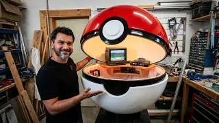 Я напечатал на 3D-принтере гигантский покебол, в котором можно жить!