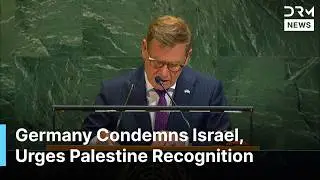 Germany's Big Warning to Israel at Historic UN Summit, Urges Palestine Recognition | AC1G