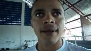 Jac&oacute; e equipe Acebi no amistoso na quadra do Adahil