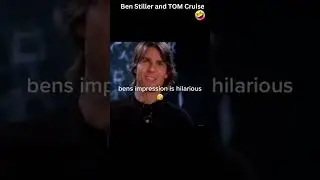 Ben STILLER and TOM CRUISE -impressions (LOL) #shorts