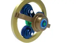 Planetengetriebe Anim Planetentraeger fix 1
