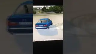 BMW E34 M5 3.8 6 Cylindres Drift/Bornout Short Trailer