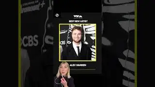 Alex Warren's reaction to finding out he won best new artist!!