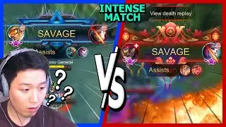 Intense Bruno Savage VS Hanzo Savage | Mobile Legends