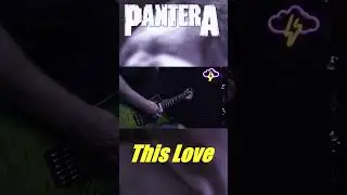 PANTERA - THIS LOVE RIFF ( cover by Alekse Kulnev)  #guitar #metal #guitarcover #pantera #riff