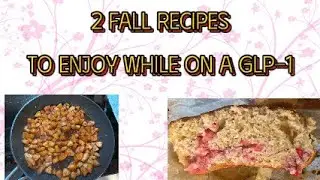 2 Fall Recipes to Enjoy Now While on a GLP-1! #mounjaro #ozempic #weightloss #tirzepatide