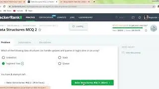 Hackerrank MCQs - Problem Solving