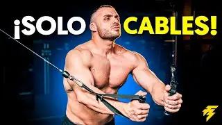 Consigue PECTORALES GRANDES solo con POLEAS (mejores ejercicios)