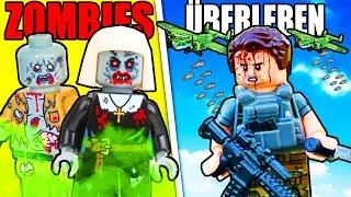 Ich Simuliere die LEGO US ARMY gegen die ZOMBIE-APOKALYPSE