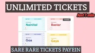 Google Pay | Go India | Rare Tickets 🔥